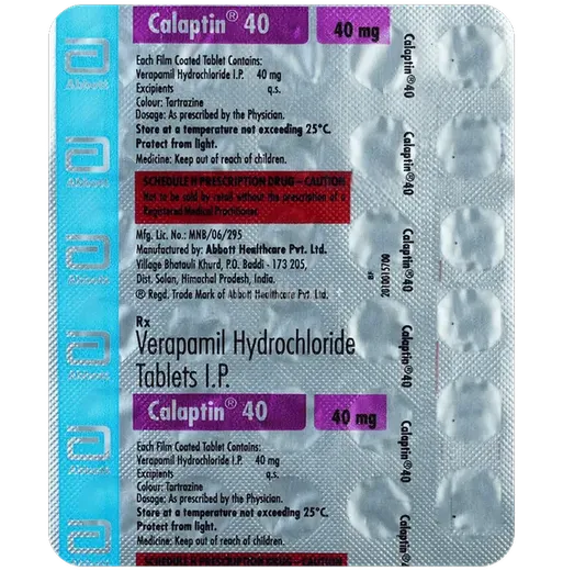 calaptin 40mg tablet 30's